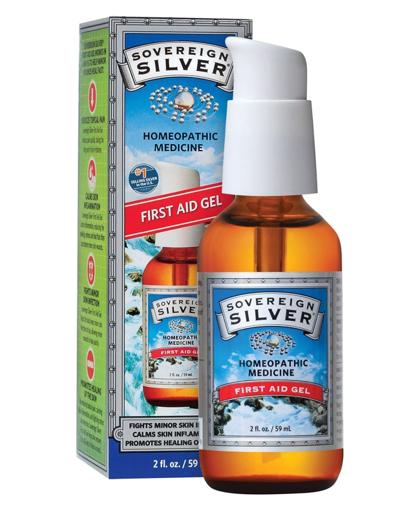 Sovereign Silver First Aid Gel 2oz EarCandling.info